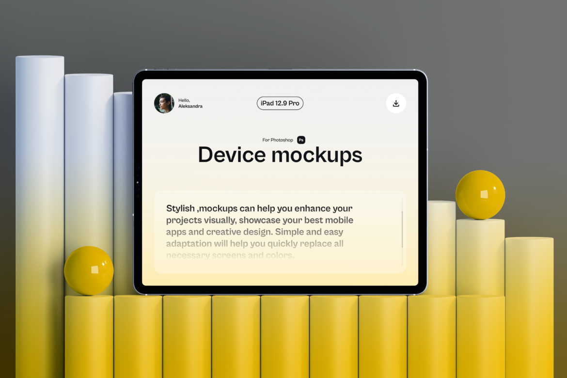 Padsy- iPad Pro Mockups Part.2