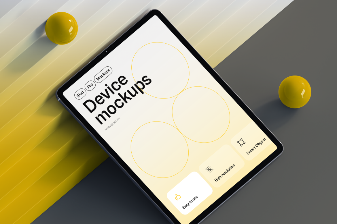 Padsy- iPad Pro Mockups Part.1