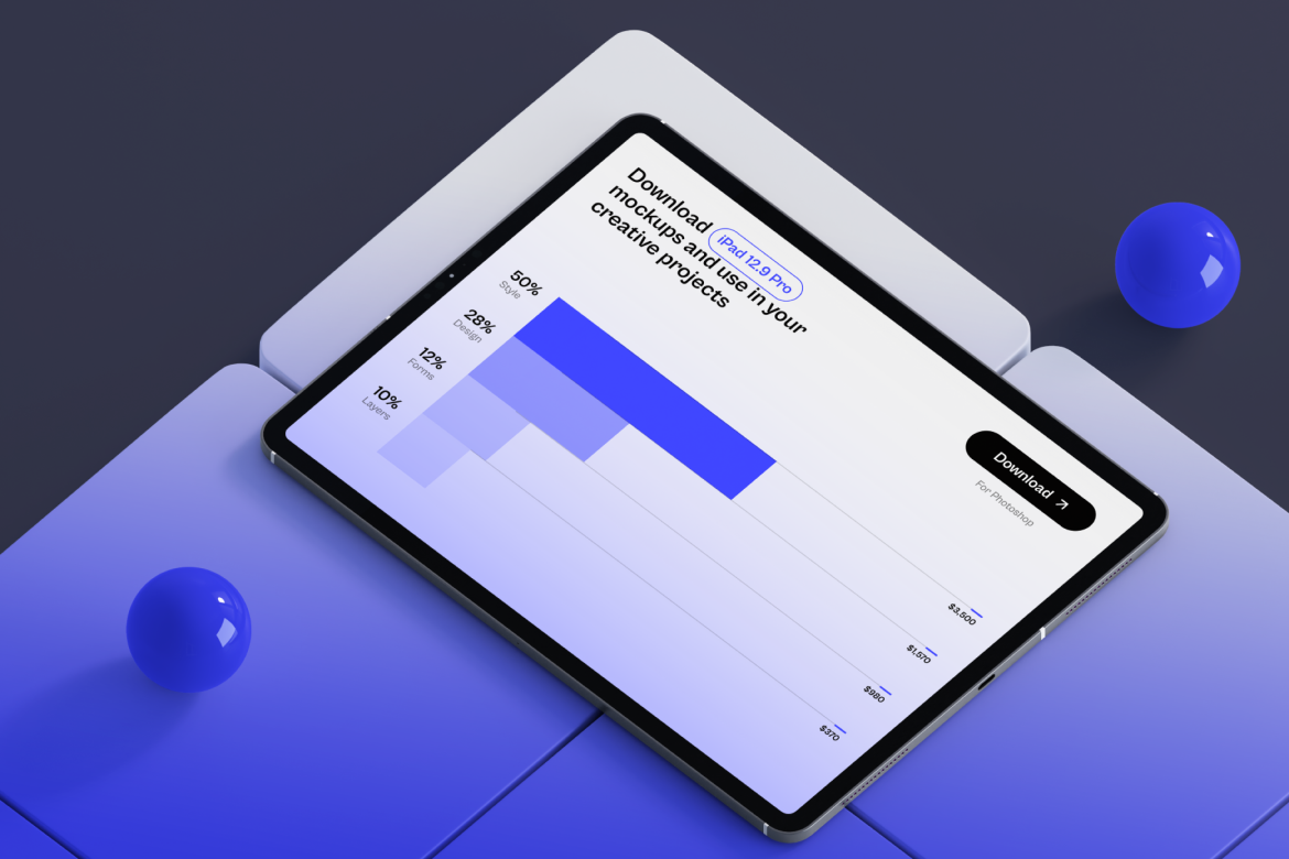 Padsy- iPad Pro Mockups Part.2