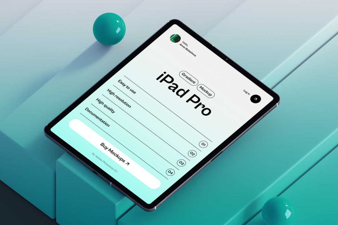 Padsy- iPad Pro Mockups Part.1