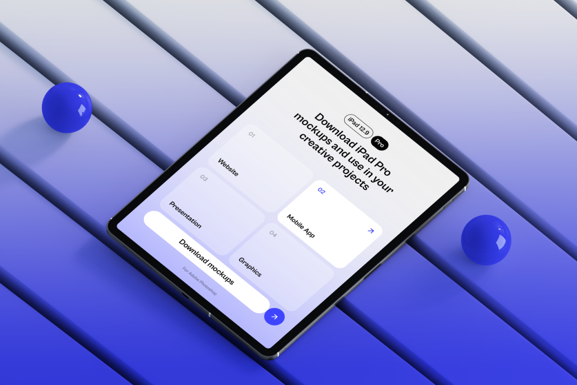 Padsy- iPad Pro Mockups Part.2