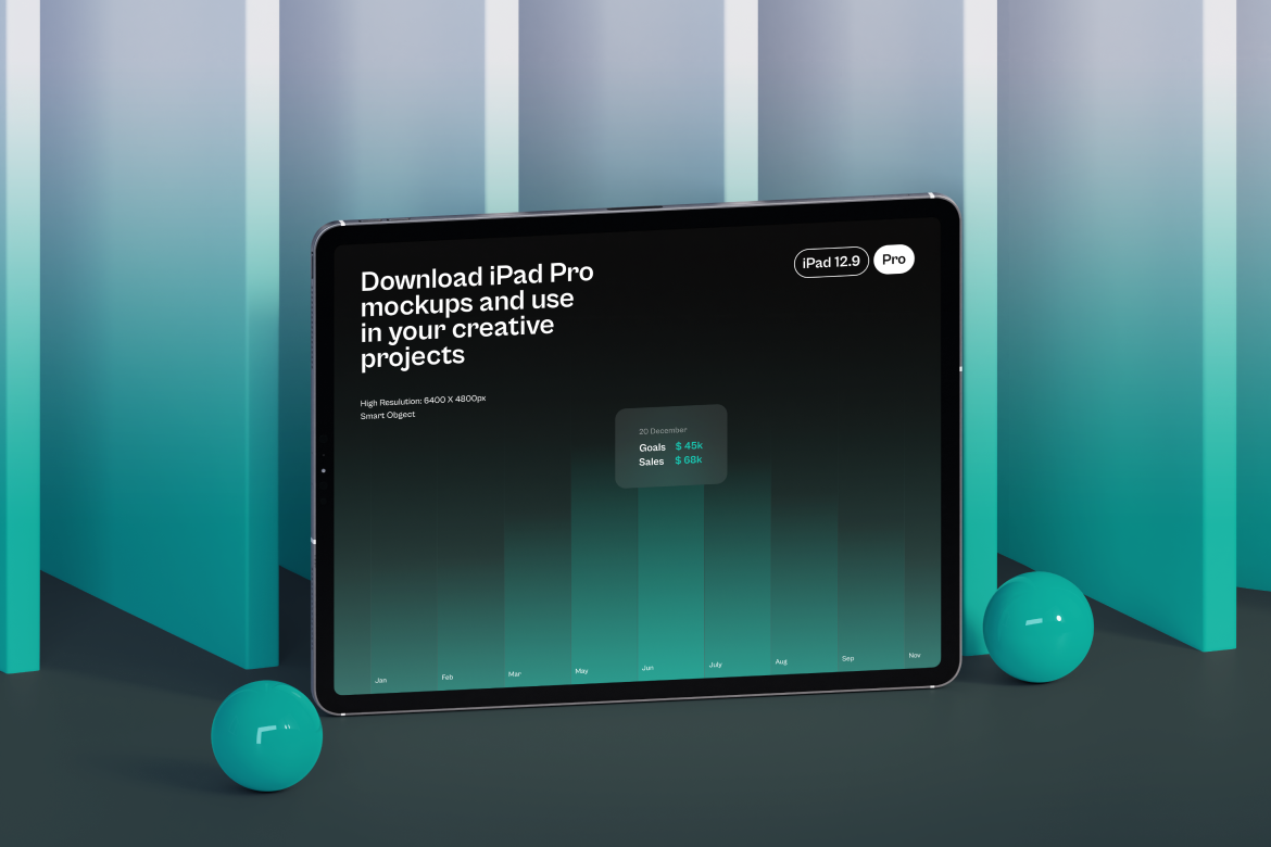 Padsy iPad Pro Mockups 15