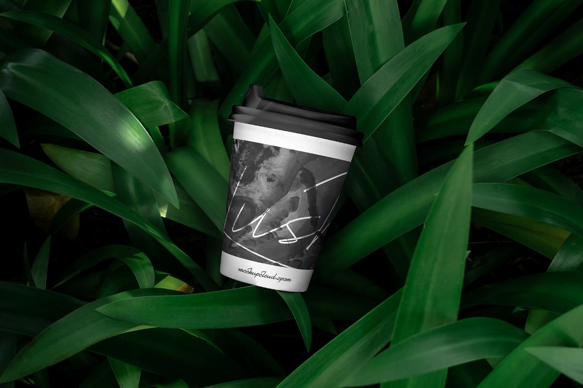 Paper Cup Mockup Scene / Lush Series 01