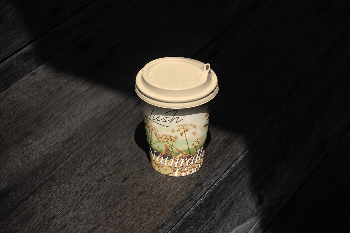 Paper Cup Mockup Scene / Lush Series 02