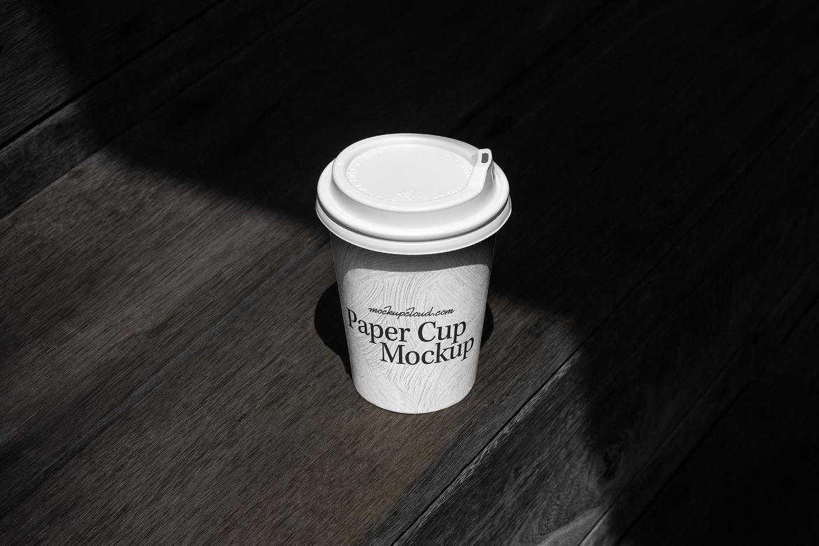 Paper Cup Mockup Scene / Lush Series 02