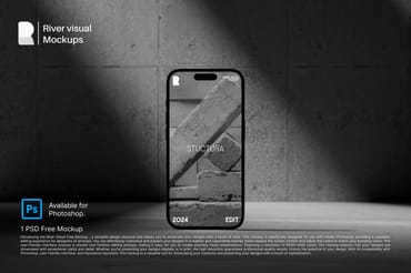 Stuctura iPhone 15 Pro Mockup
