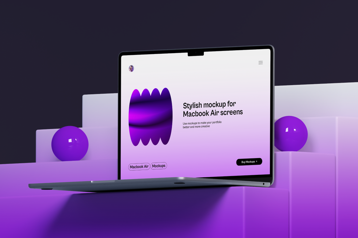 Notsy Macbook Air Mockup 7