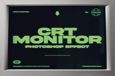 CRT Monitor Effect