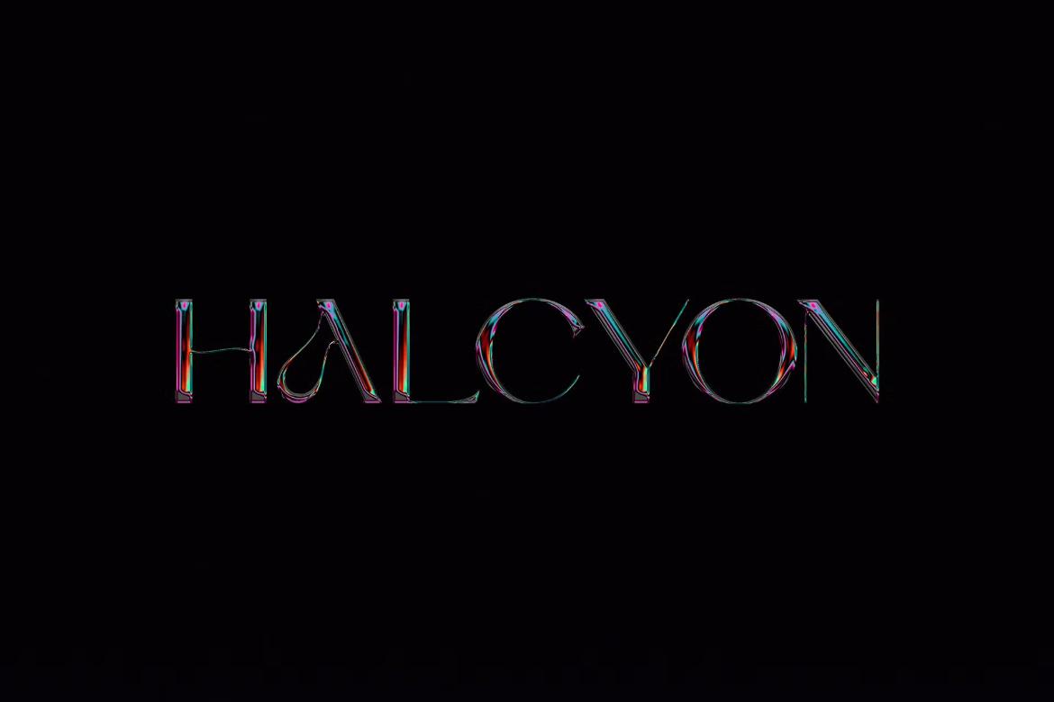 Futurist Neon Chrome Effect