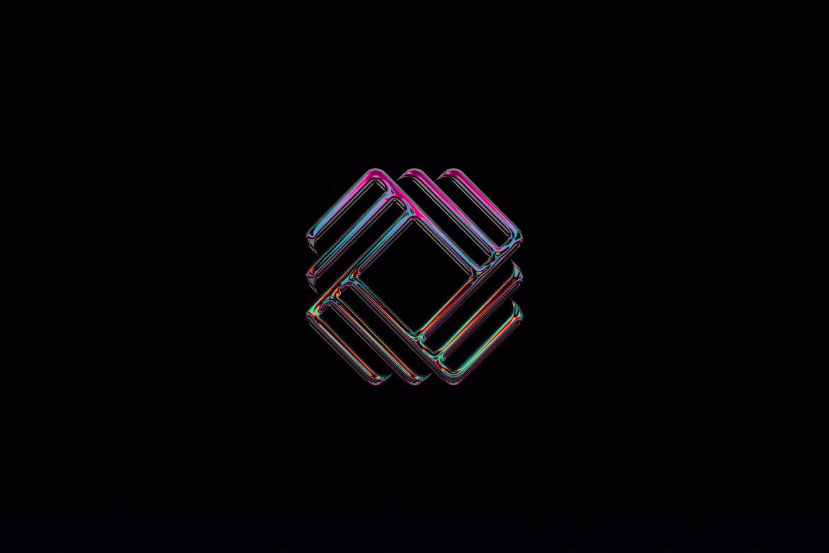 Futurist Neon Chrome Effect