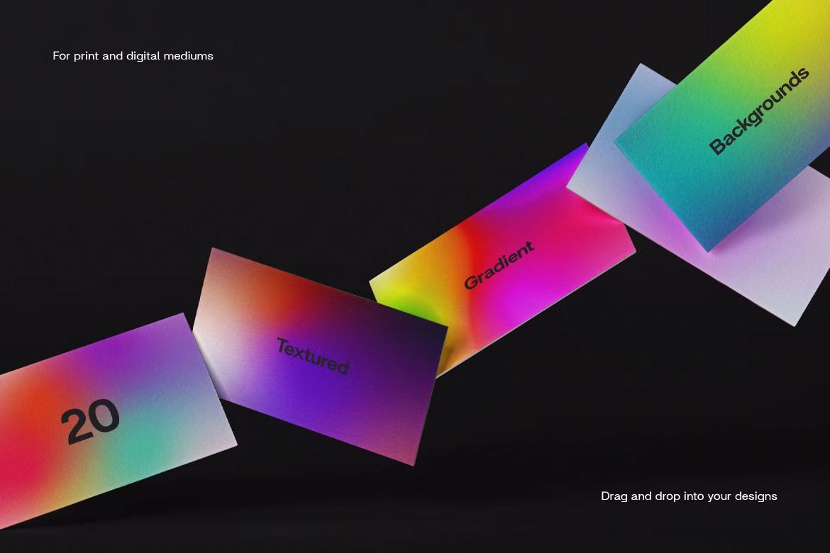 Spectra - 20 Textured Gradients