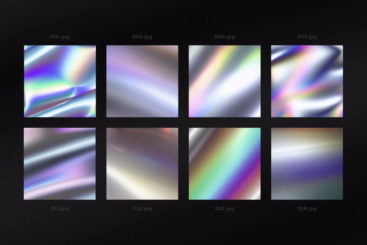 Transient 50 Iridescent Backgrounds