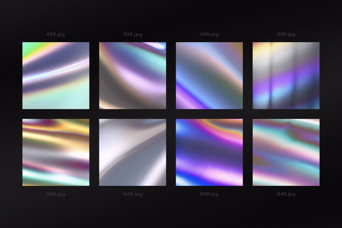 Transient 50 Iridescent Backgrounds