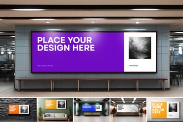Banner Mockup generated with AI