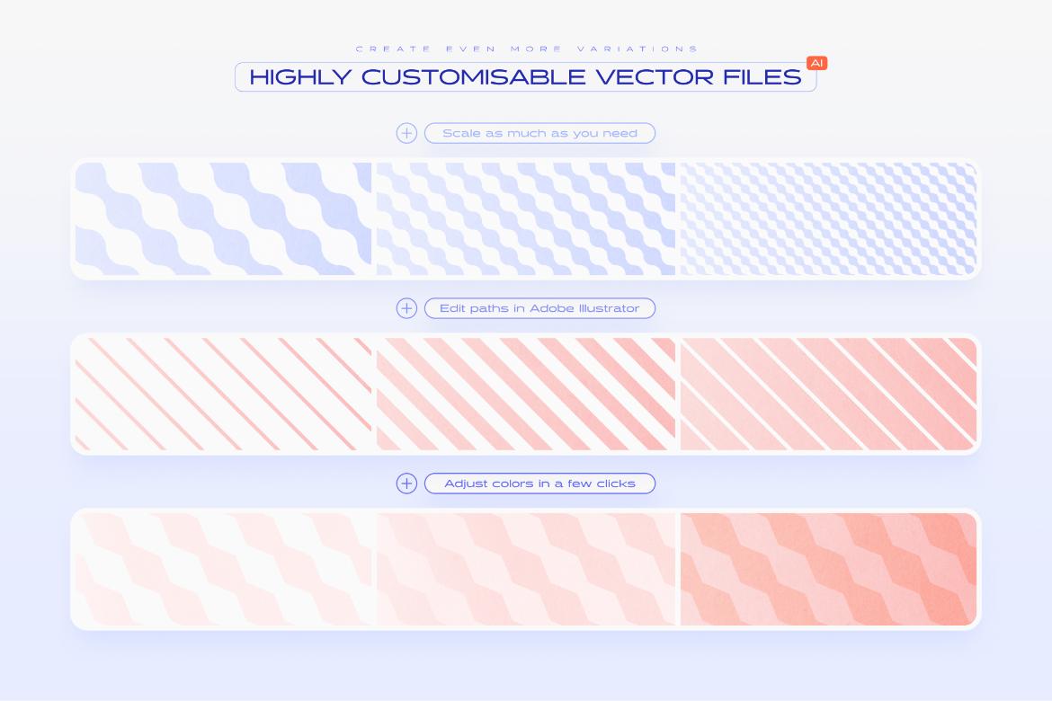 150 Geometric Seamless Patterns Collection