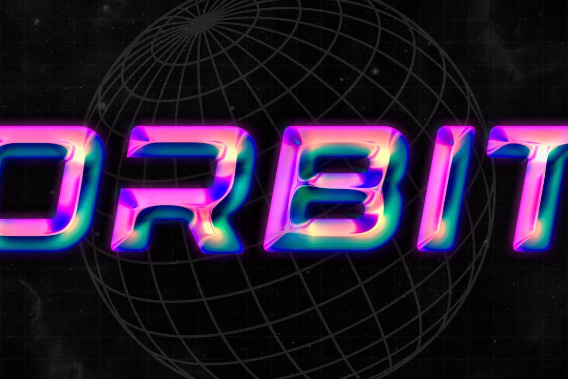 Alter Iridescent Chrome Effect