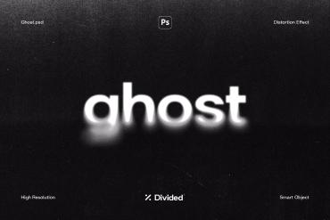 Ghost Distortion Text Effect