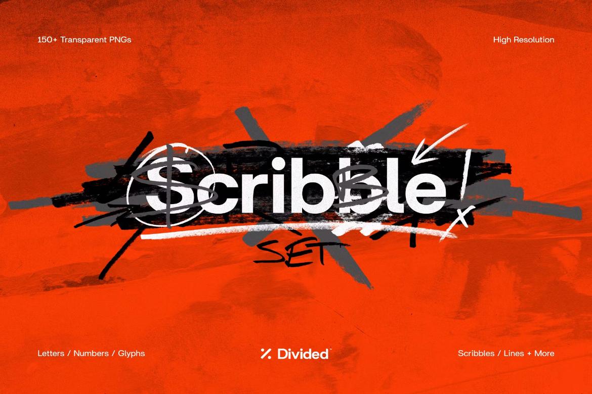 Scribble Set (150+ Elements)