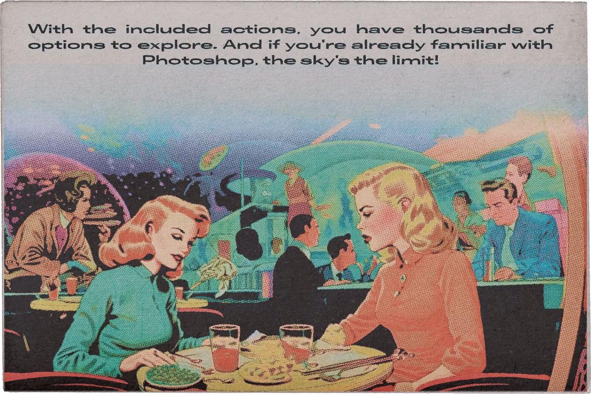 True CMYK Halftone Template