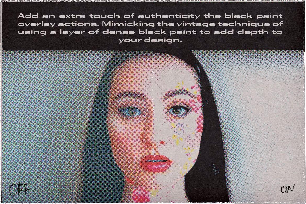True CMYK Halftone Template