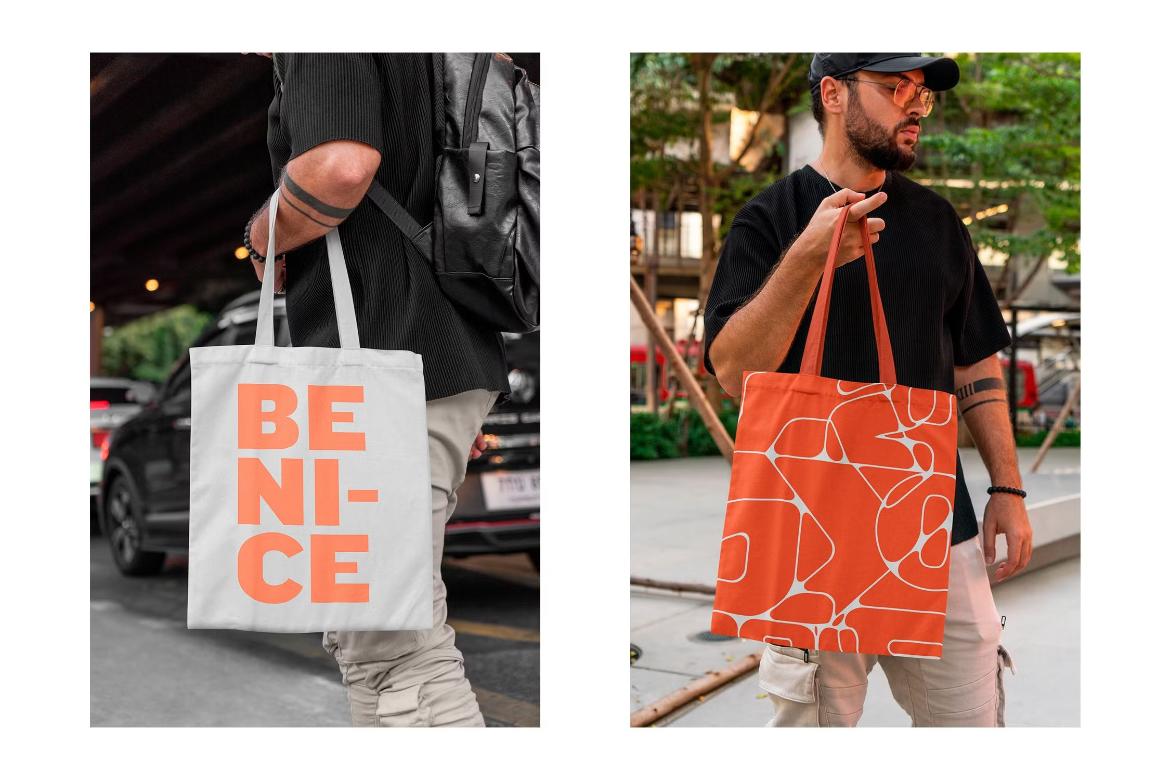 Tote Bag Urban Mockups