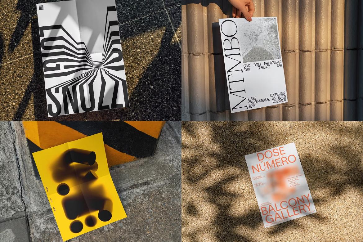 Urban Poster Mockups
