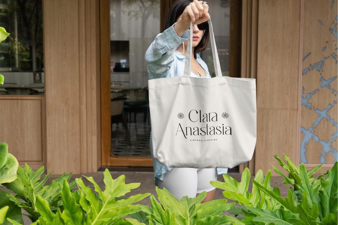 Wide Tote Bag Mockups