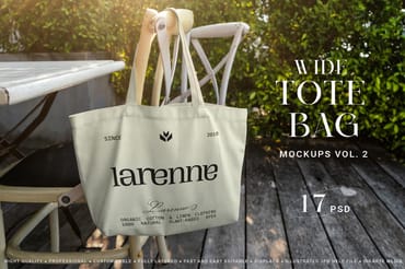 Tote Bag Wide Style Vol 2