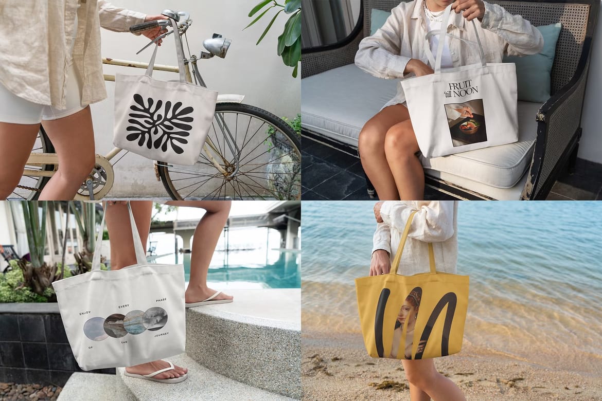 Tote Bag Wide Style Vol 2