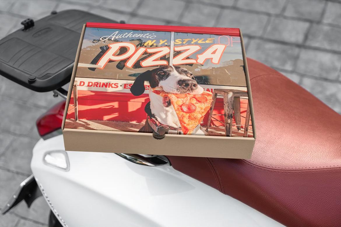 Pizza Box Mockups Set