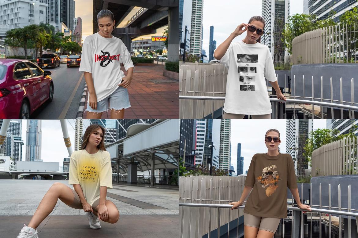 T-Shirt Mockup Big City