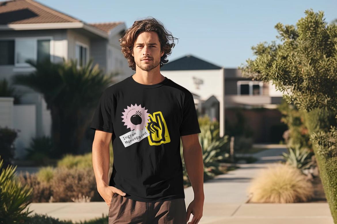 T-Shirt Mockup Stylish Models