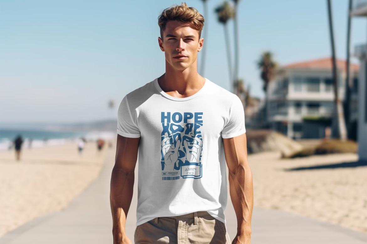 T-Shirt Mockup Stylish Models