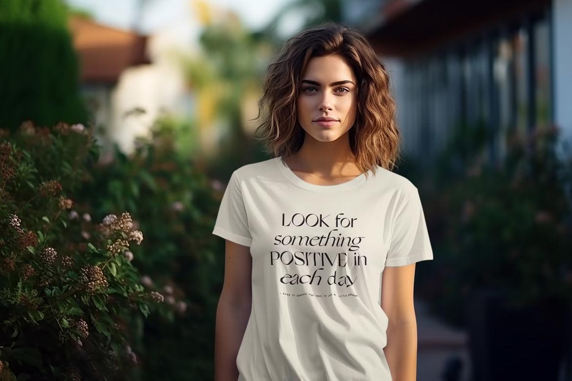 T-Shirt Mockup Stylish Models