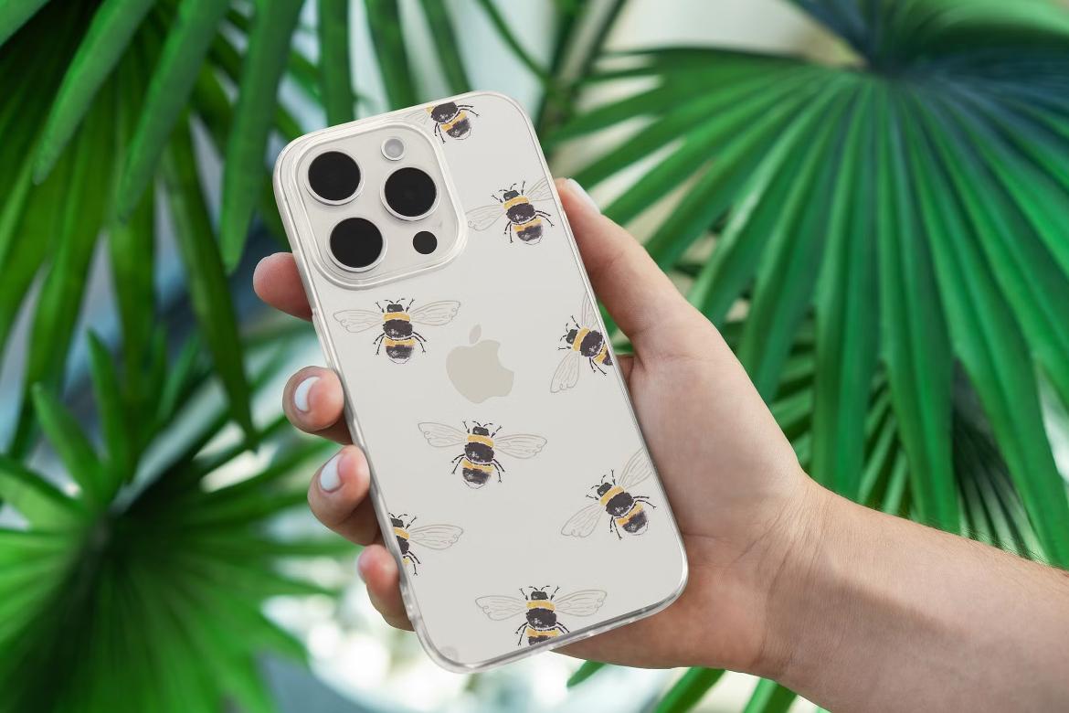 iPhone 15 Pro Clear Case Mockups