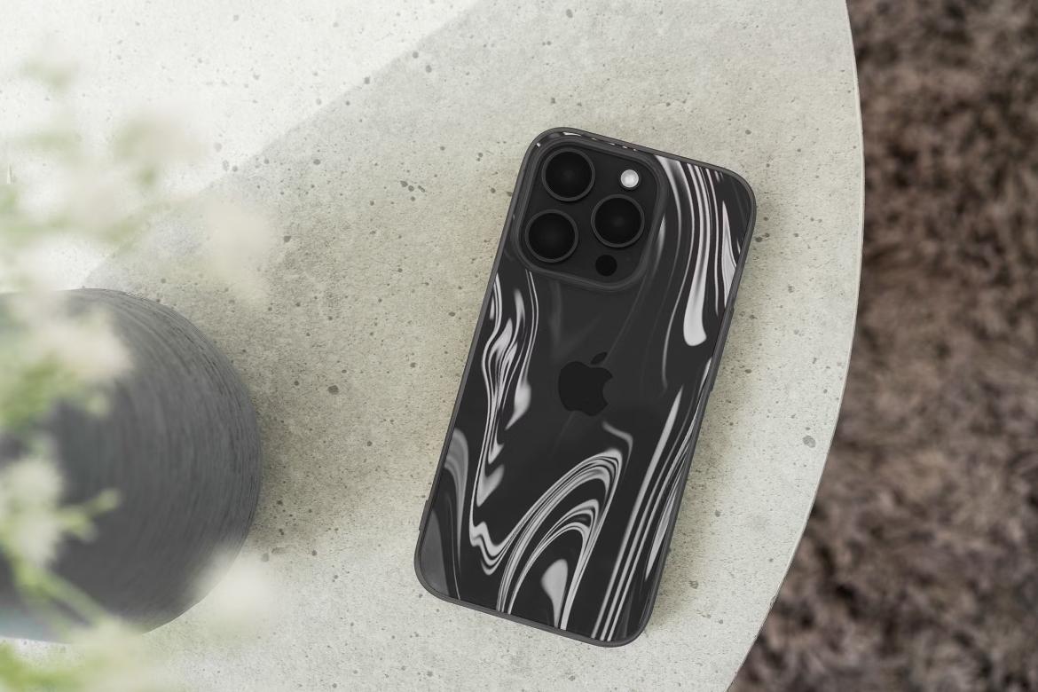 iPhone 15 Pro Clear Case Mockups