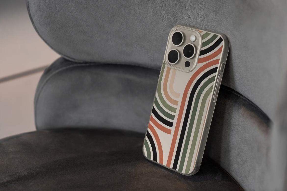 iPhone 15 Pro Clear Case Mockups