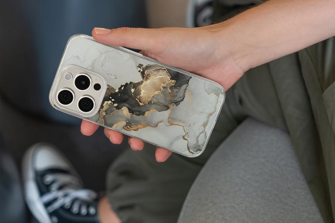 iPhone 15 Pro Clear Case Mockups