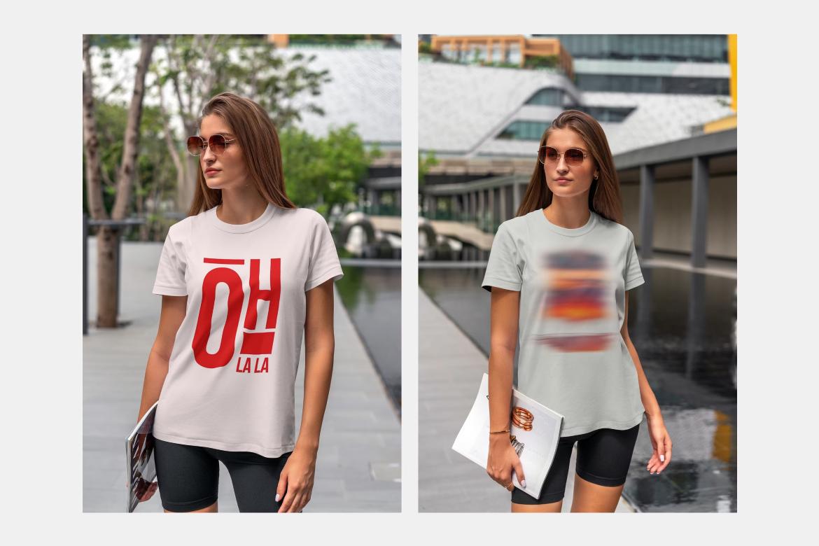 Woman T-Shirt Mockups