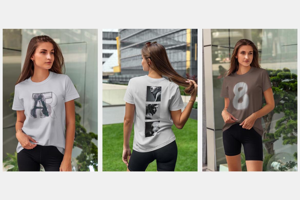 Woman T-Shirt Mockups
