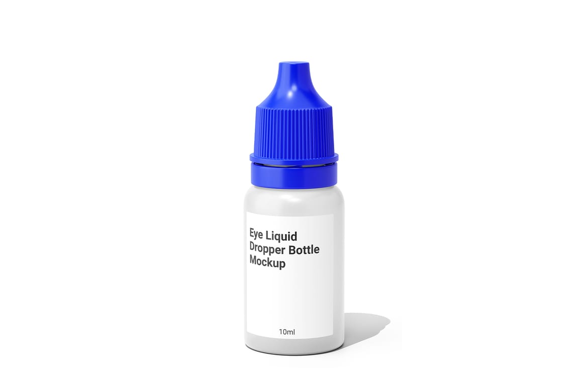 10ml Eye Liquid Dropper Bottle Mockup Vol.1