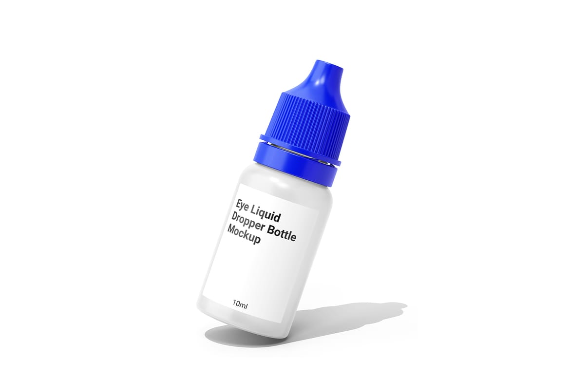 10ml Eye Liquid Dropper Bottle Mockup Vol.1