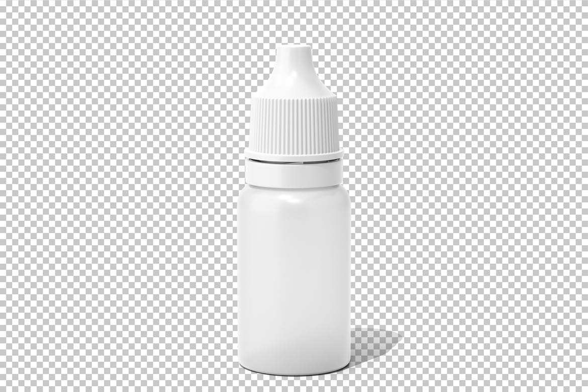 10ml Eye Liquid Dropper Bottle Mockup Vol.1