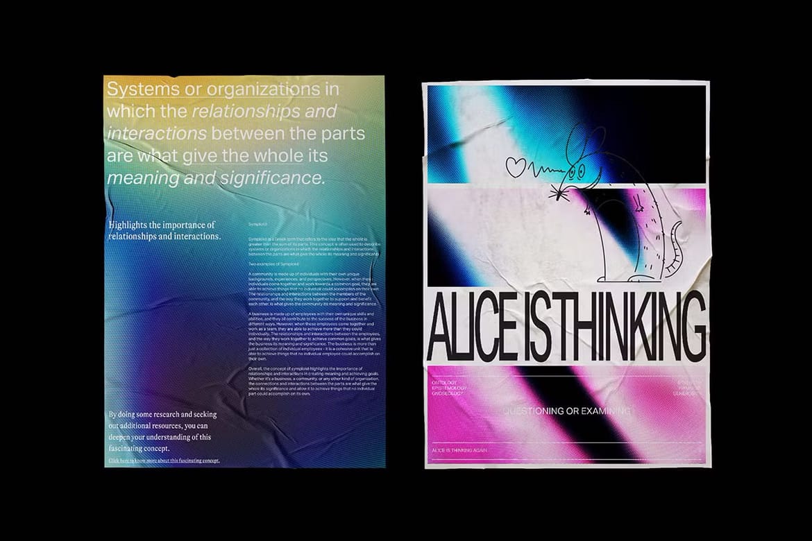 Alice is thinking