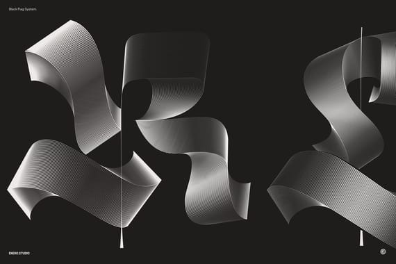 Illuminated Black Letters