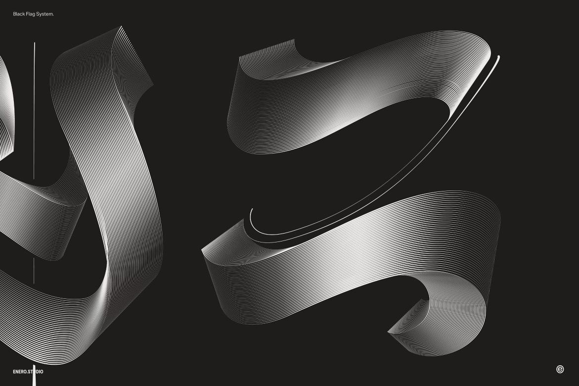 Illuminated Black Letters