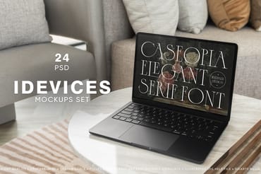 Apple Devices Screen Mockups