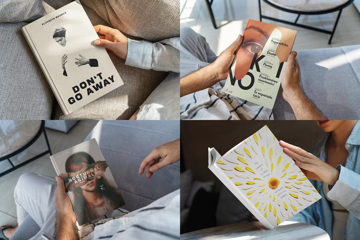 Book HardCover Mockups vol3
