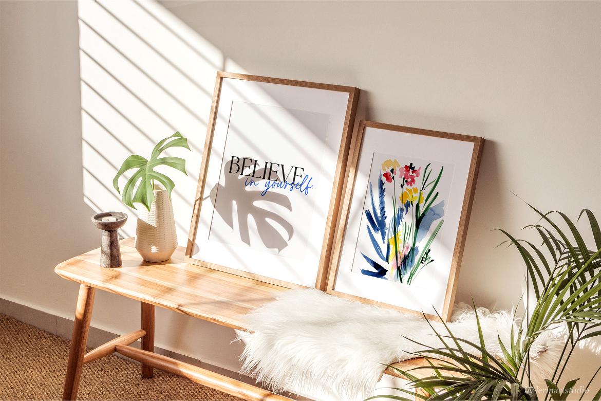 55 Bright Colorful Watercolor PRINTS