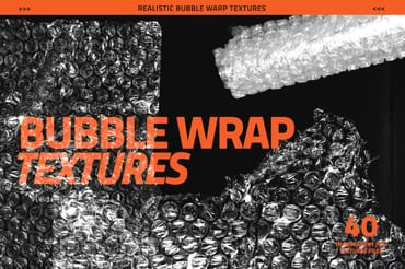 Realistic Bubble Wrap Textures